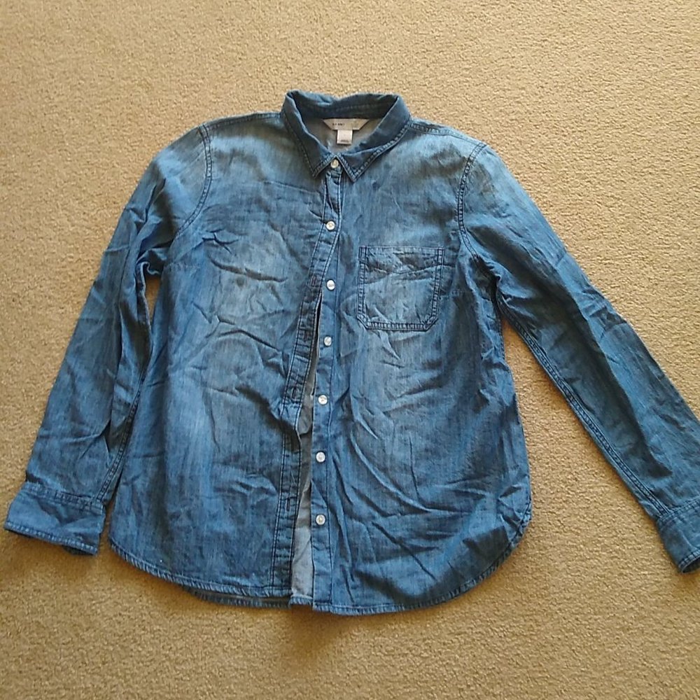 Denim Button Up